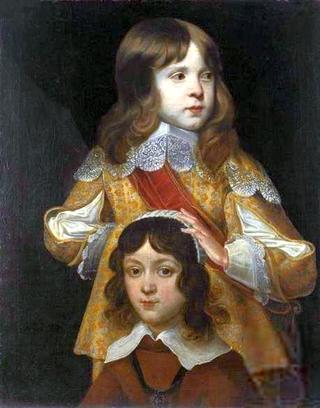 西吉斯蒙德·卡西米尔·瓦萨王子和他哥哥的肖像