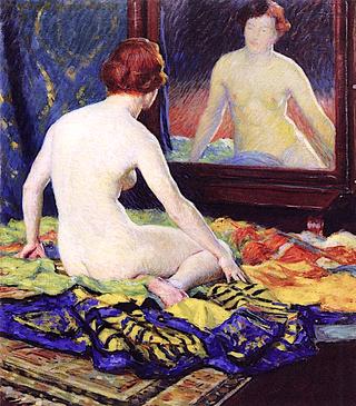 Nude Reflected in a Mirror