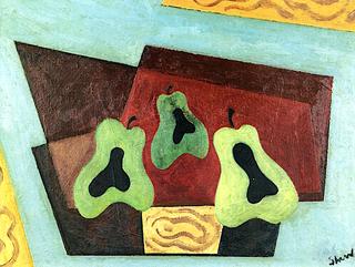 Three Pear Composition