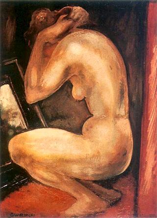 Nude by the Mirror