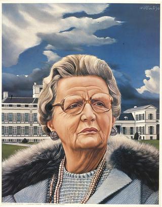 Portrait of Queen Juliana