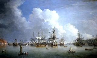 The Captured Spanish Fleet at Havana, August–September 1762