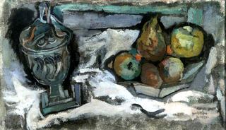 Still Life with Fruit and Bonbonnière