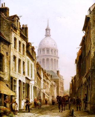 Street scene, Boulogne sur mer