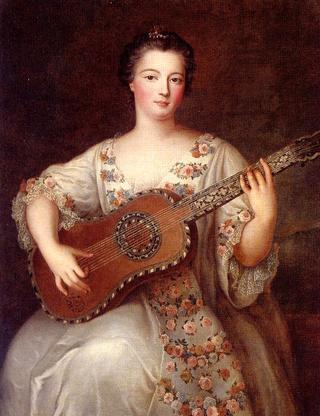 Portrait of mademoiselle de Charolaix