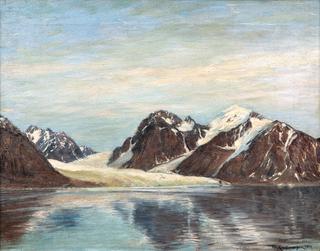 Glacier in Spitzbergen