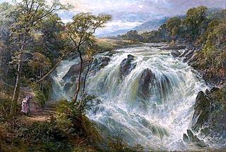 The Swallow Falls, Betws-y-Coed