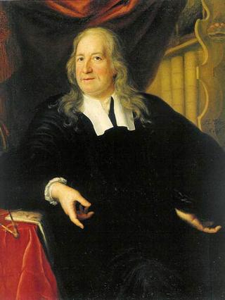 Portrait of the Swedish physician and polyhistor Olaus Rudbeck