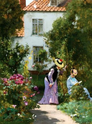 Women in the Garden