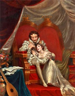 The Earl of Leicester and Amy Robsart