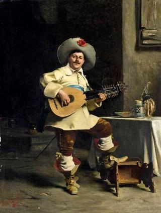 A Lute Player