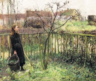 Girl in the Garden