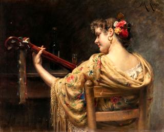 Girl with Guitar