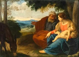 Rest on the flight into Egypt