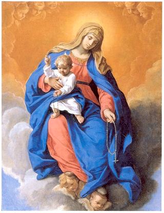 Our Lady of the Rosary with Child