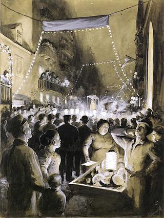 Italian Fête, Elizabeth Street