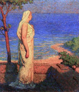 Woman by the Sea
