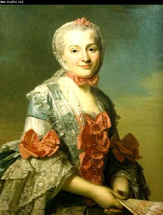 Portrait of Mme Charlotte Suzanne d´Holbach