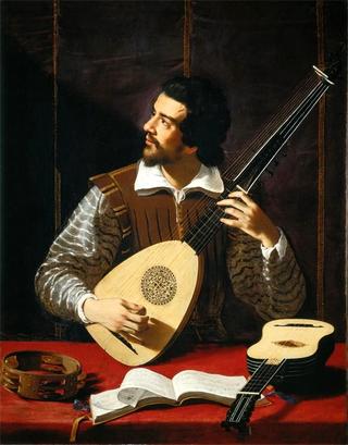 The Theorbe Player