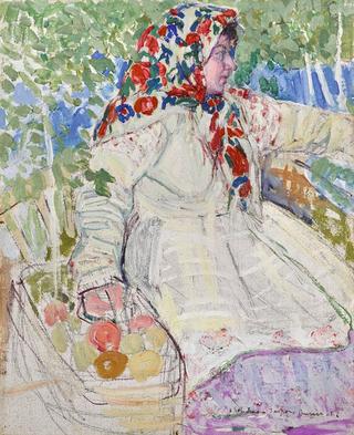 A Russian peasant woman