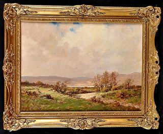 Moorland Landscape with Sheep