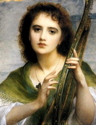 Girl with Lyre