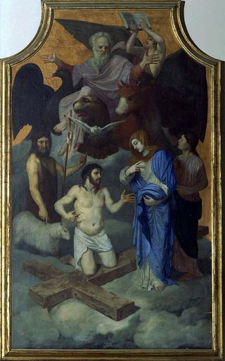 Holy Trinity with Saint John the Baptist