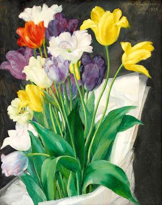 Still-life with Tulips