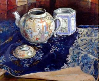 Still-life with Chinese Porcelain