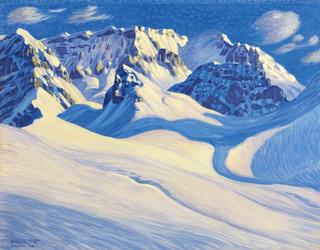 Winter near Adelboden