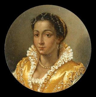 Portrait of a Girl in a Yellow Silk Dress