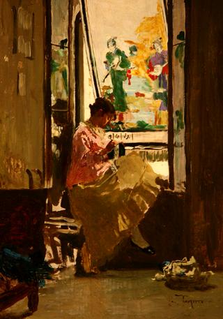 Girl at the Window