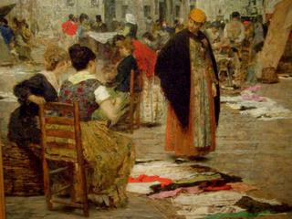 Market in Campo San Polo, Venice