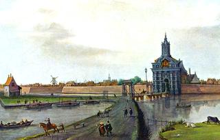 The Haarlemmerpoort in Amsterdam