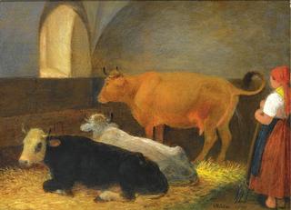 A Maid in a Cow Barn