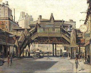 View of Sixth Avenue and 8th Street