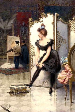 In the Artist's Studio
