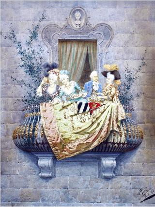 On the Balcony