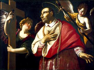 St. Carlos Borromeo with Angels