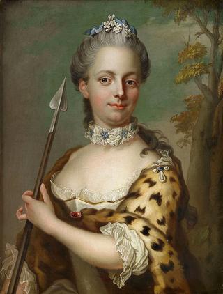 Portrait of Charlotte Du Rietz af Hedensberg