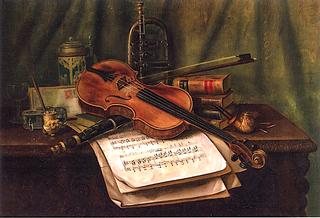 Still Life with Violin