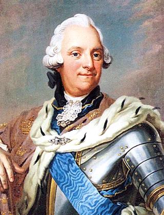 Portrait of Adolf Frederick of Sweden