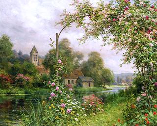 Flowers along the River