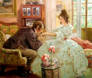 A gallant admirer