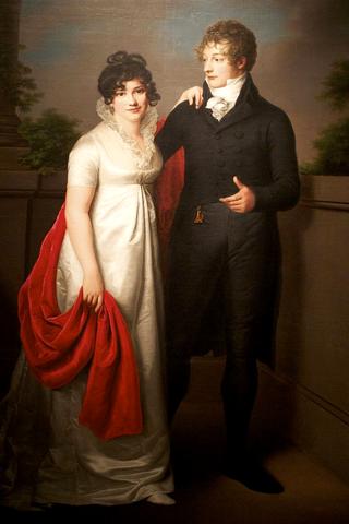 Wedding Portrait of Emilie and Johann Philipp Petersen