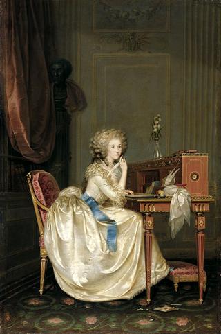 Portrait of the Princess of Lamballe