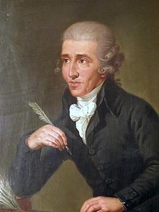 Portrait of Joseph Haydn