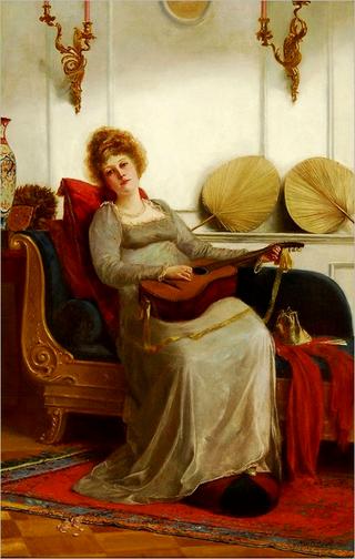 Woman with guitar