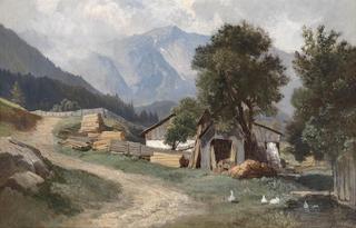 Scene in Gastein