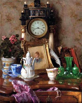 Still life with Clock